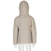 Lade das Bild in den Galerie-Viewer, Kinder Strickjacke aus weicher Merino Lambswool beige