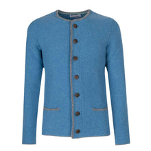 Lade das Bild in den Galerie-Viewer, Herren Strickjacke Goisern-seablue