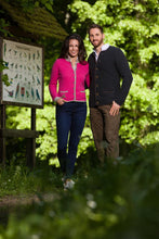 Lade das Bild in den Galerie-Viewer, Merinostrickjacke Aigen-anemone