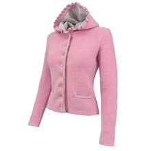 Lade das Bild in den Galerie-Viewer, Kapuzenstrickjacke Claire-rose