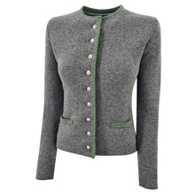 Lade das Bild in den Galerie-Viewer, Merinostrickjacke Gaisberg-classic grey